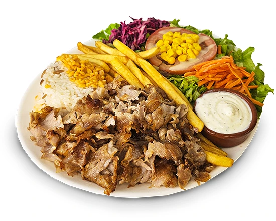 assiette kebab