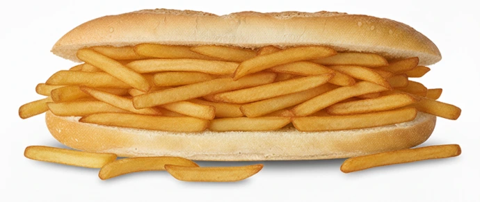 sandwich frite
