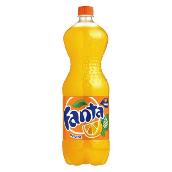 bouteille de fanta orange
