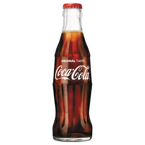 coca cola en verre 
